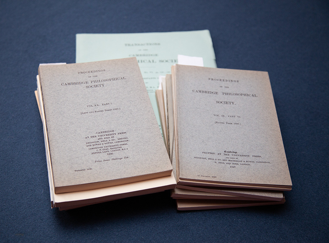 CPS Journals donated to Darwin College